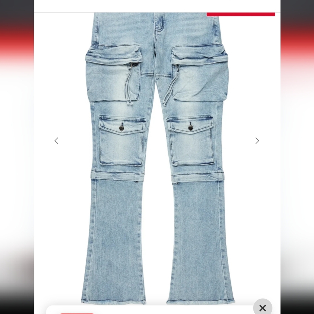 Stacked Jeans